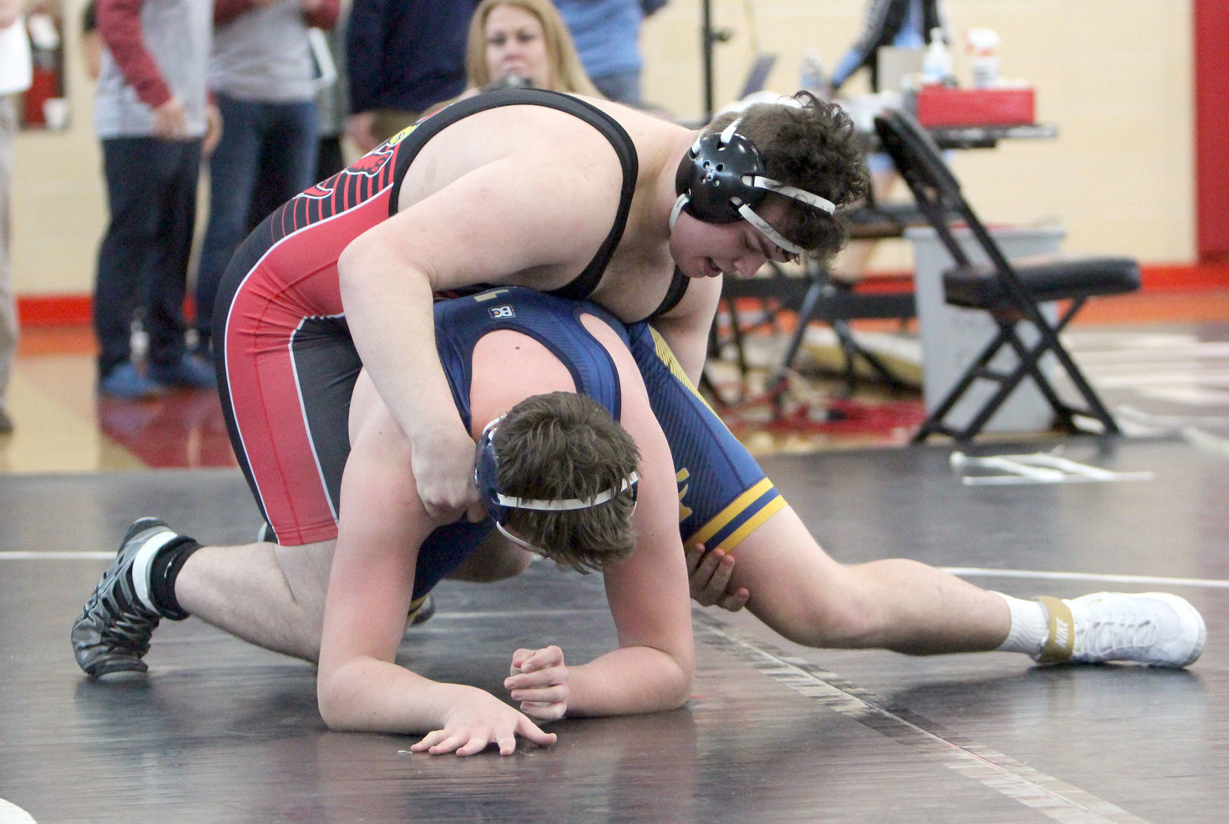 Division 1 wrestling regional at Chippewa Falls 2-9-19